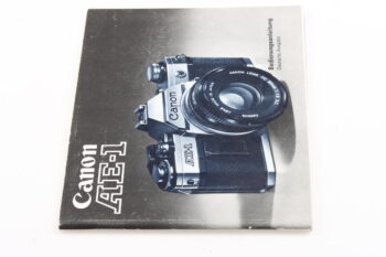 Canon AE-1 Bedienungsanleitung