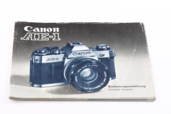Canon AE-1 Bedienungsanleitung