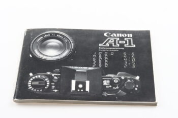 Canon A-1 Bedienungsanleitung