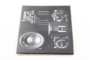 Canon A-1 Bedienungsanleitung