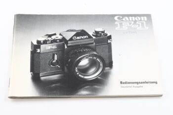Canon F-1 Bedienungsanleitung