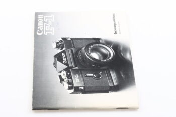 Canon F-1 Bedienungsanleitung