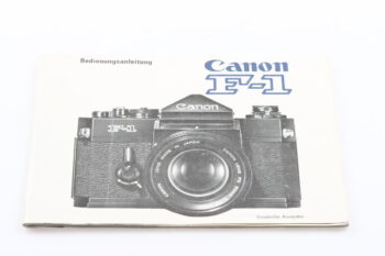 Canon F-1 Bedienungsanleitung
