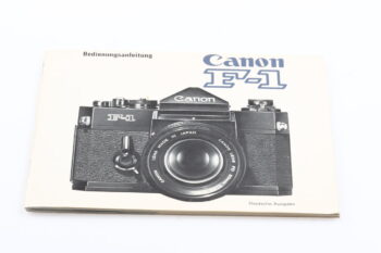 Canon F-1 Bedienungsanleitung
