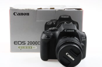 Canon EOS 2000D Set mit 18-55mm f/3,5-5,6 III