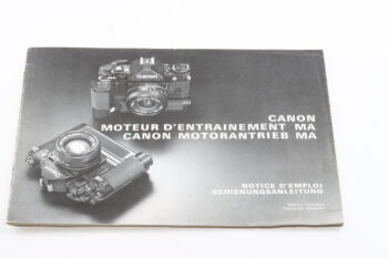 Canon Motorantrieb MA Bedienungsanleitung