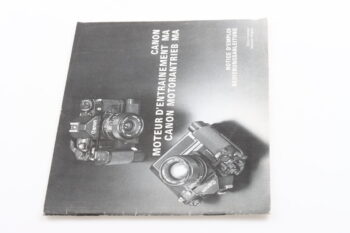 Canon Motorantrieb MA Bedienungsanleitung