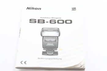 Nikon SB-600 Bedienungsanleitung