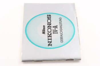 Nikon Nikonos IV-A Gebrauchsanleitung