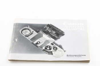 Canon AV-1 Bedienungsanleitung