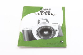 Canon EOS 300 / 300 QD Bedienungsanleitung