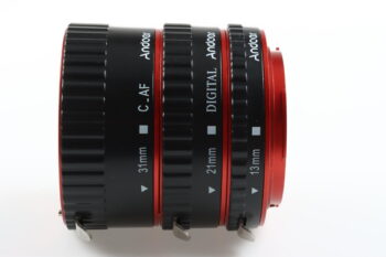 Andoer Zwischenringsatz für Canon EF 13 / 21 / 31