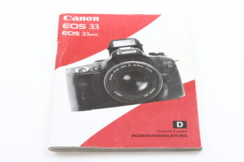 Canon EOS 33 / EOS 33Date Bedienungsanleitung