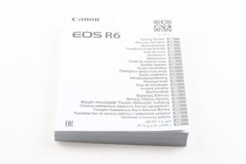 Canon EOS R6 Bedienungsanleitung Erste Schritte