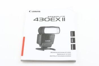 Canon Speedlite 430EX II Bedienungsanleitung
