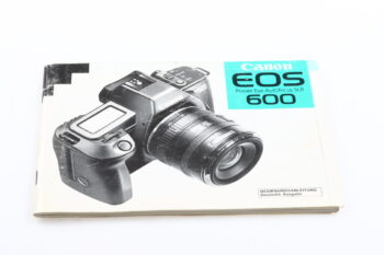 Canon EOS 600 Bedienungsanleitung