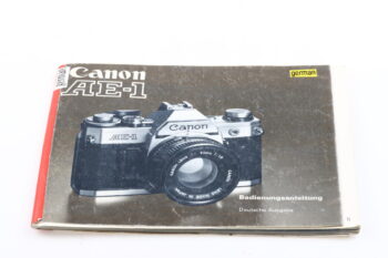 Canon AE-1 Bedienungsanleitung