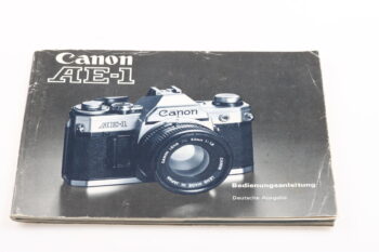 Canon AE-1 Bedienungsanleitung