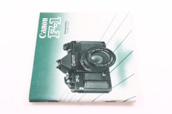 Canon F-1 Bedienungsanleitung