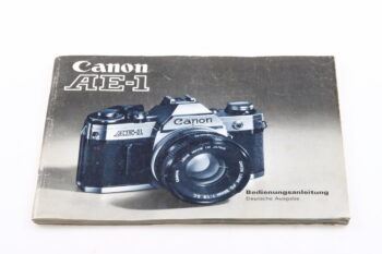 Canon AE-1 Bedienungsanleitung