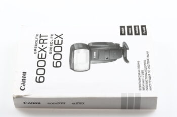Canon Speedlite 600EX / 600EX-RT Bedienungsanleitung