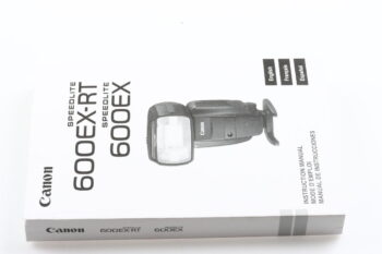 Canon Speedlite 600EX / 600EX-RT Instruction Manual
