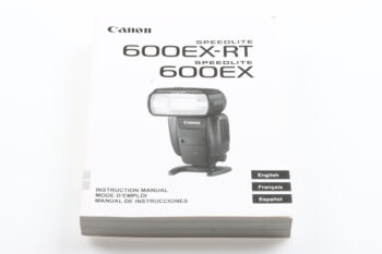 Canon Speedlite 600EX / 600EX-RT Instruction Manual