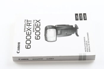 Canon Speedlite 600EX / 600EX-RT Instruction Manual