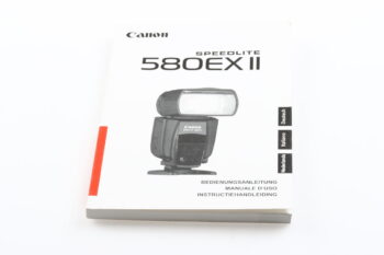 Canon Speedlite 580EX II Bedienungsanleitung