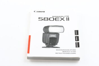Canon Speedlite 580EX II Bedienungsanleitung
