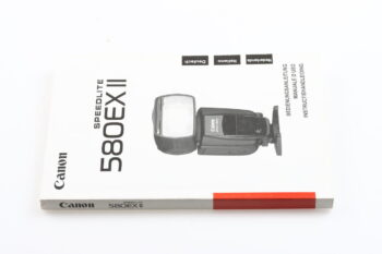 Canon Speedlite 580EX II Bedienungsanleitung