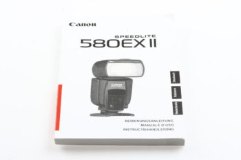 Canon Speedlite 580EX II Bedienungsanleitung