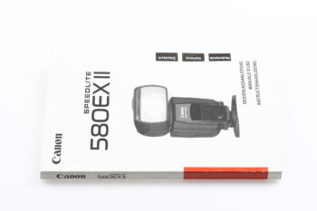 Canon Speedlite 580EX II Bedienungsanleitung