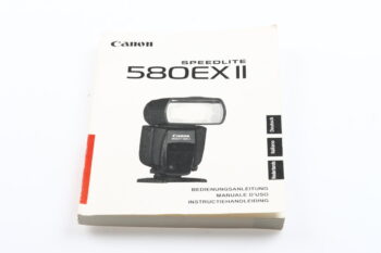 Canon Speedlite 580EX II Bedienungsanleitung