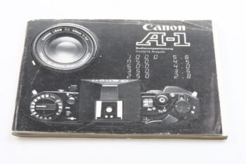 Canon A-1 Bedienungsanleitung