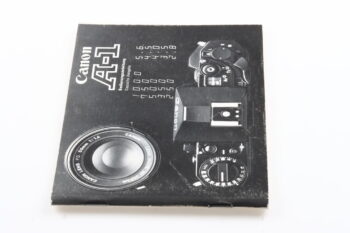 Canon A-1 Bedienungsanleitung