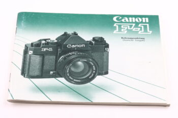 Canon F-1 Bedienungsanleitung