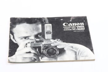 Canon EX Auto Instructions Manual
