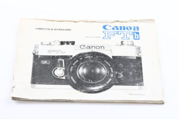 Canon FTb QL Libretto di Istruzioni Edizione Italiana