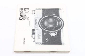 Canon FTb QL Instructions English Edition