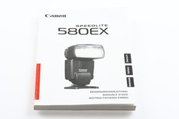 Canon Speedlite 580EX Bedienungsanleitung