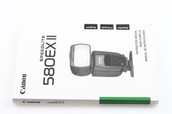 Canon Speedlite 580EX II Instruction Manual
