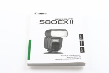Canon Speedlite 580EX II Instruction Manual