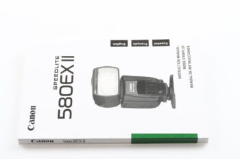 Canon Speedlite 580EX II Instruction Manual