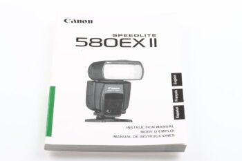 Canon Speedlite 580EX II Instruction Manual