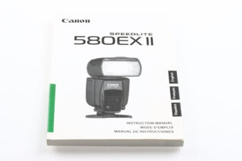 Canon Speedlite 580EX II Instruction Manual