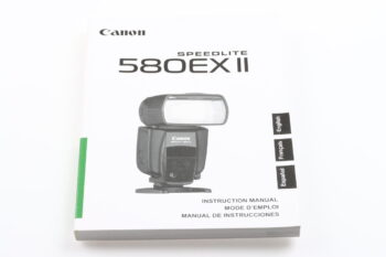 Canon Speedlite 580EX II Instruction Manual