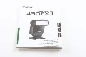 Canon Speedlite 430EX II Instruction Manual