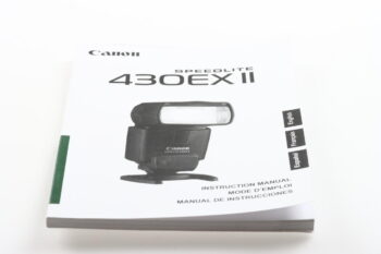 Canon Speedlite 430EX II Instruction Manual