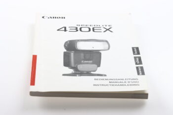 Canon Speedlite 430EX Bedienungsanleitung